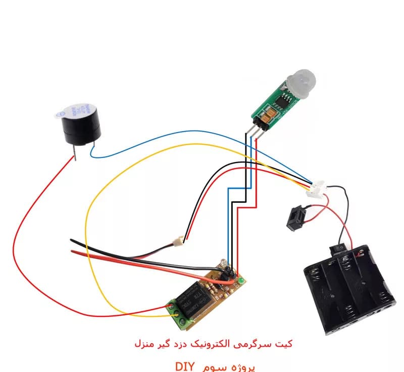 کیت آموزشی مهندسیکا مدل کاردستی الکترونیک electronics-5 — تصویر ۷