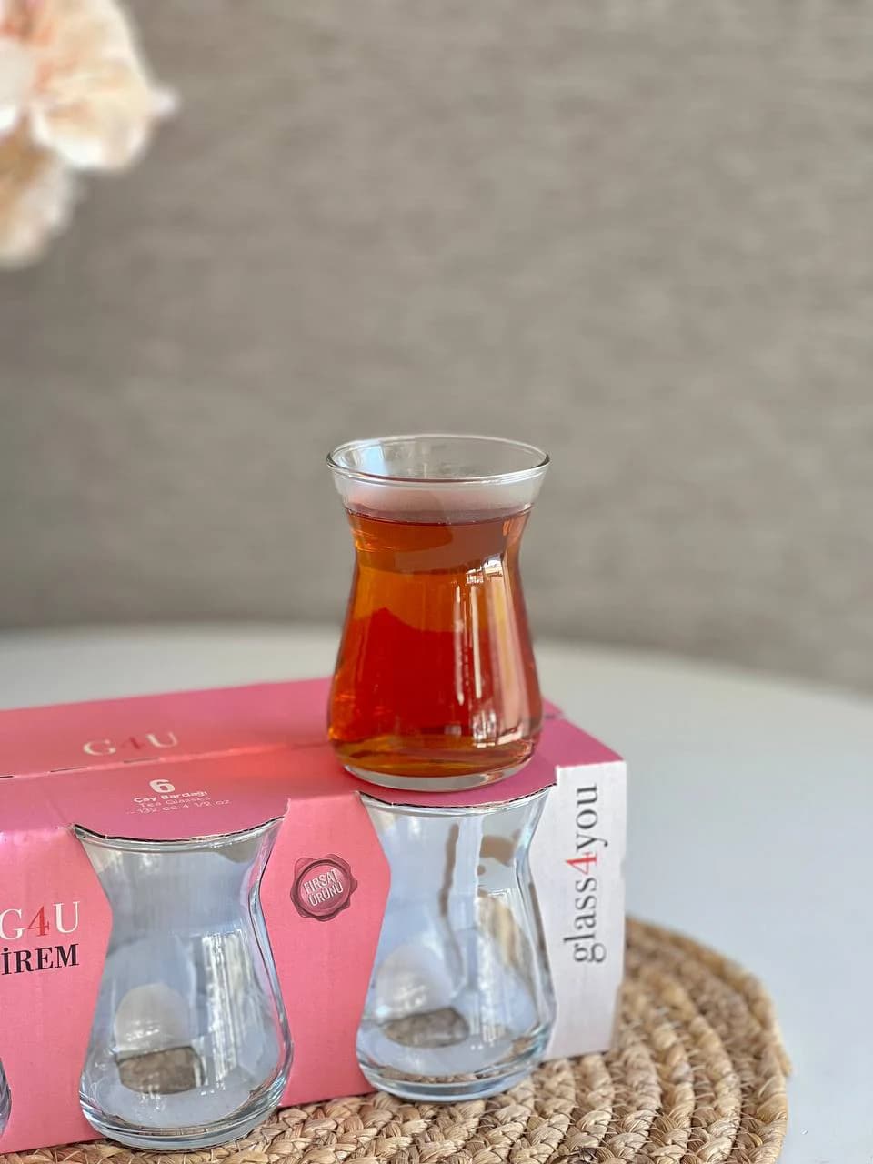 استکان کمر باریک پاشاباغچه- مدل ایرم — تصویر ۵