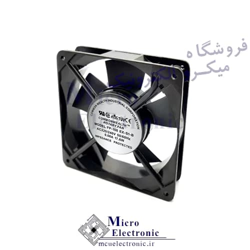 فن بوشی 220v 12×12 قطر 2.5 12 در 12
