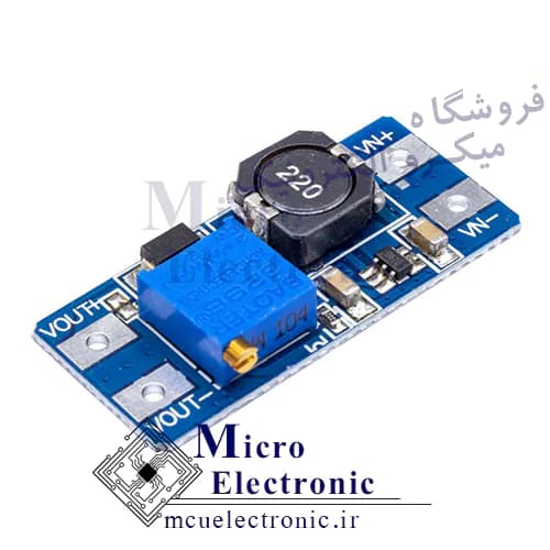ماژول افزاینده ولتاژ MT3608 خروجی 2 آمپر