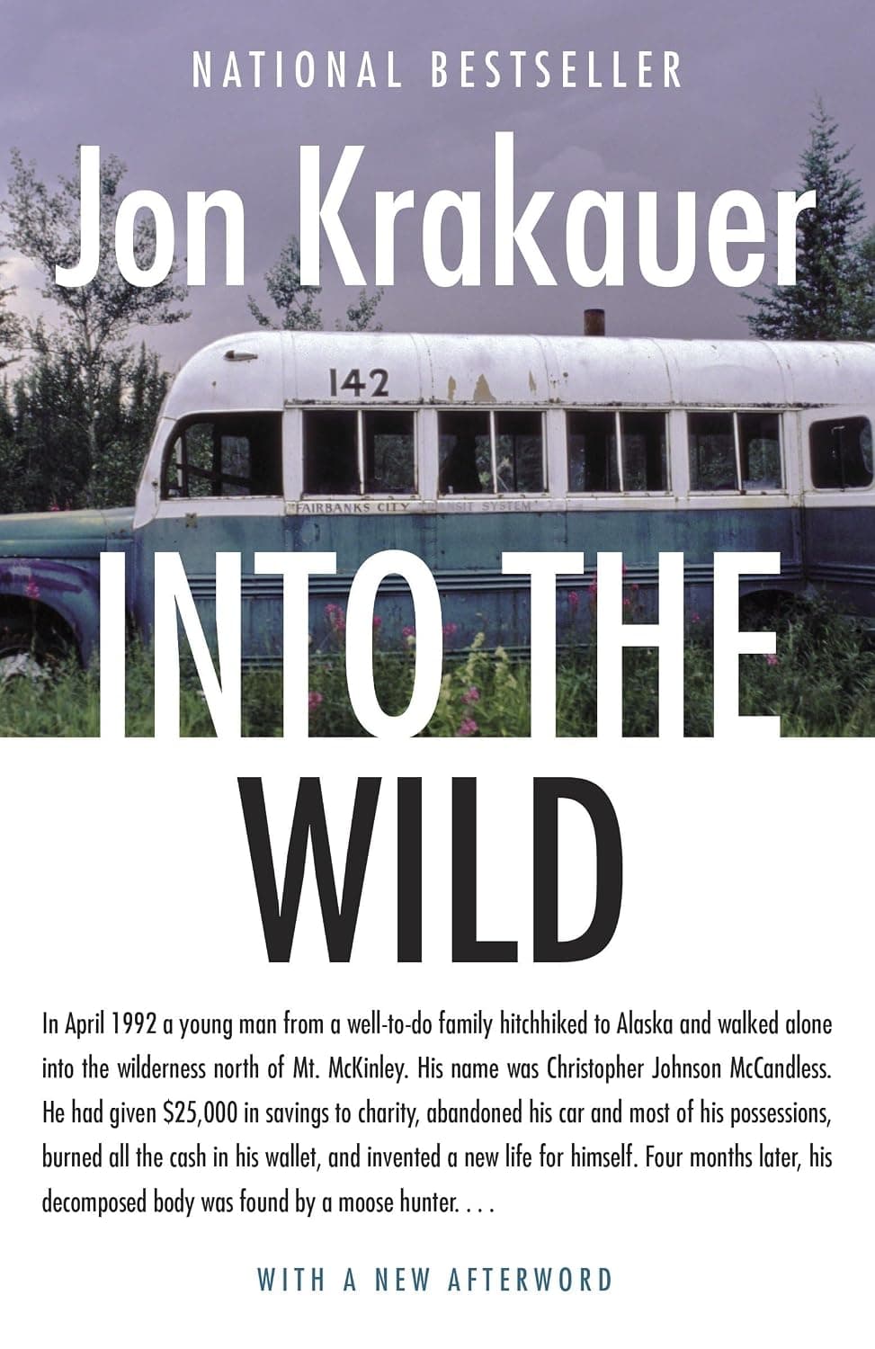 کتاب Into the Wild نسخه انگلیسی PDF | Jon Krakauer