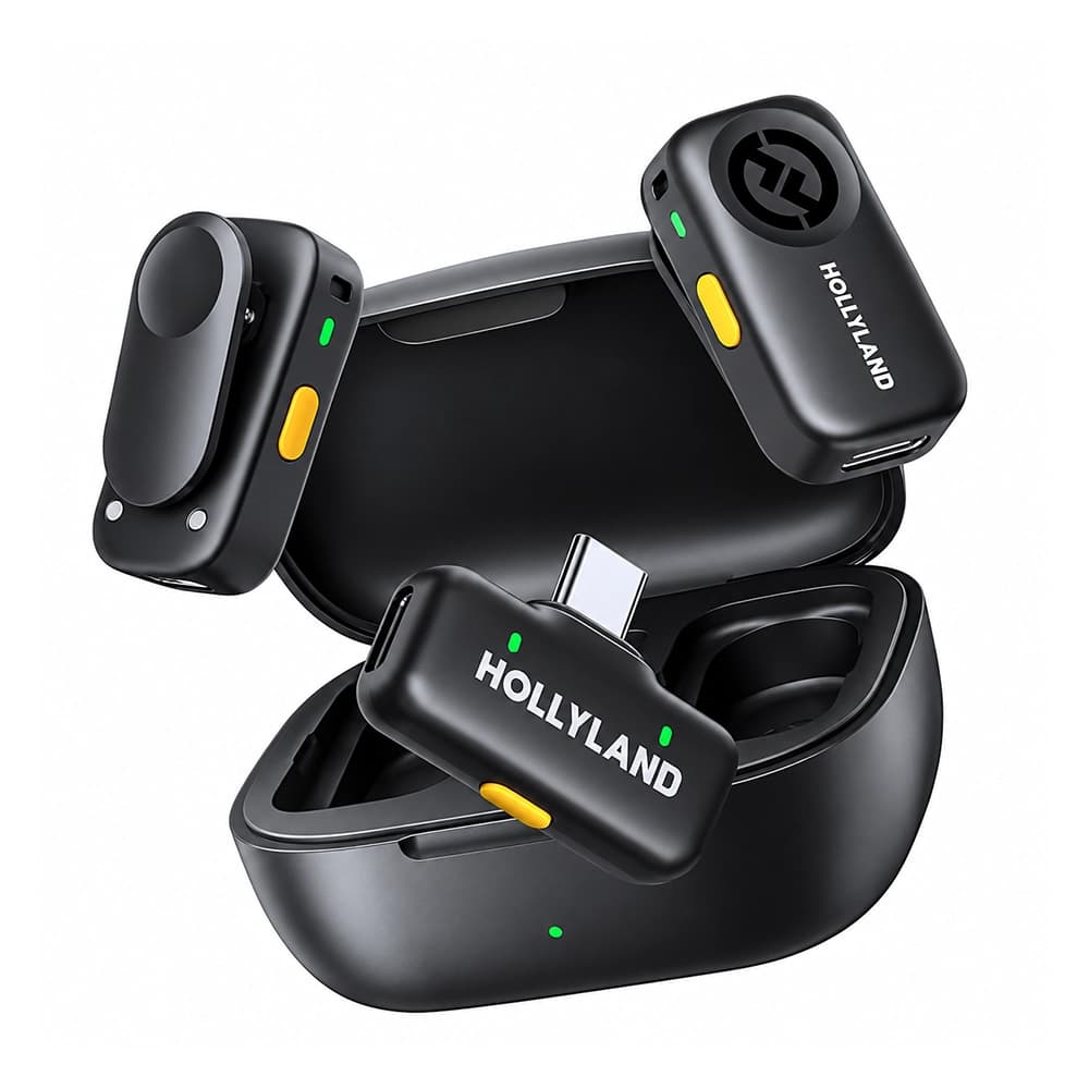 میکروفون بیسیم هالیلند مدل Hollyland LARK A2 Duo–(عمده-واتس اپ 09358991111-خرید تعداد کم فقط از سایت)