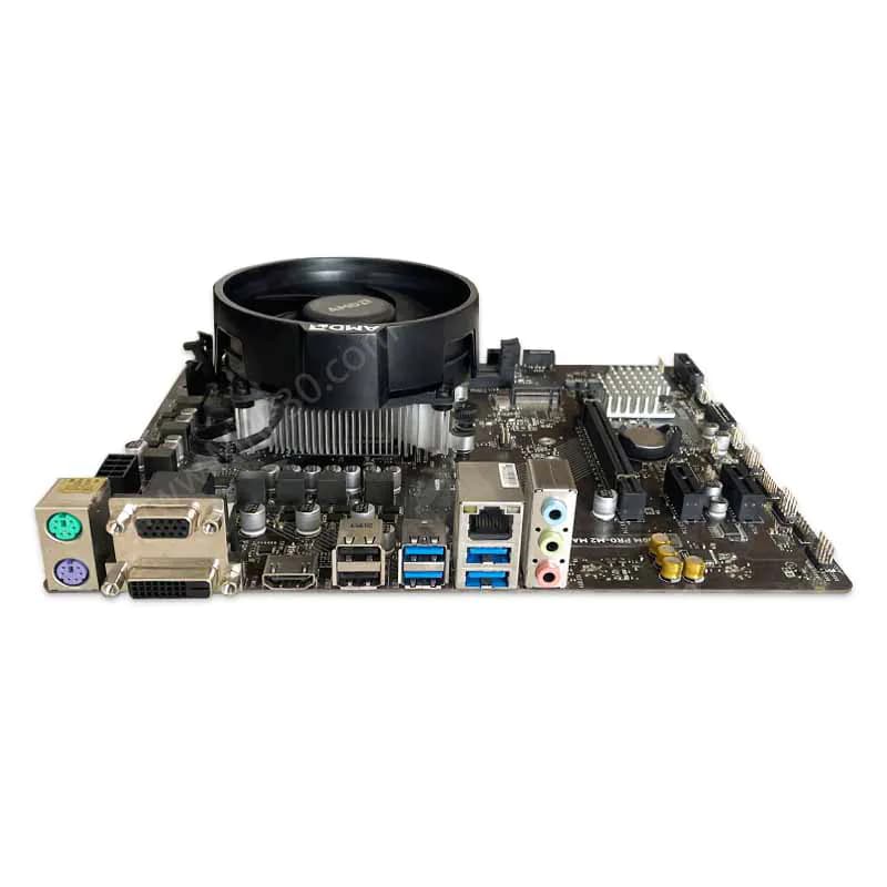باندل مادربرد MSI B450M Pro M2 MAX + RYZEN 5 3500 استوک به همراه فن AMD — تصویر ۲