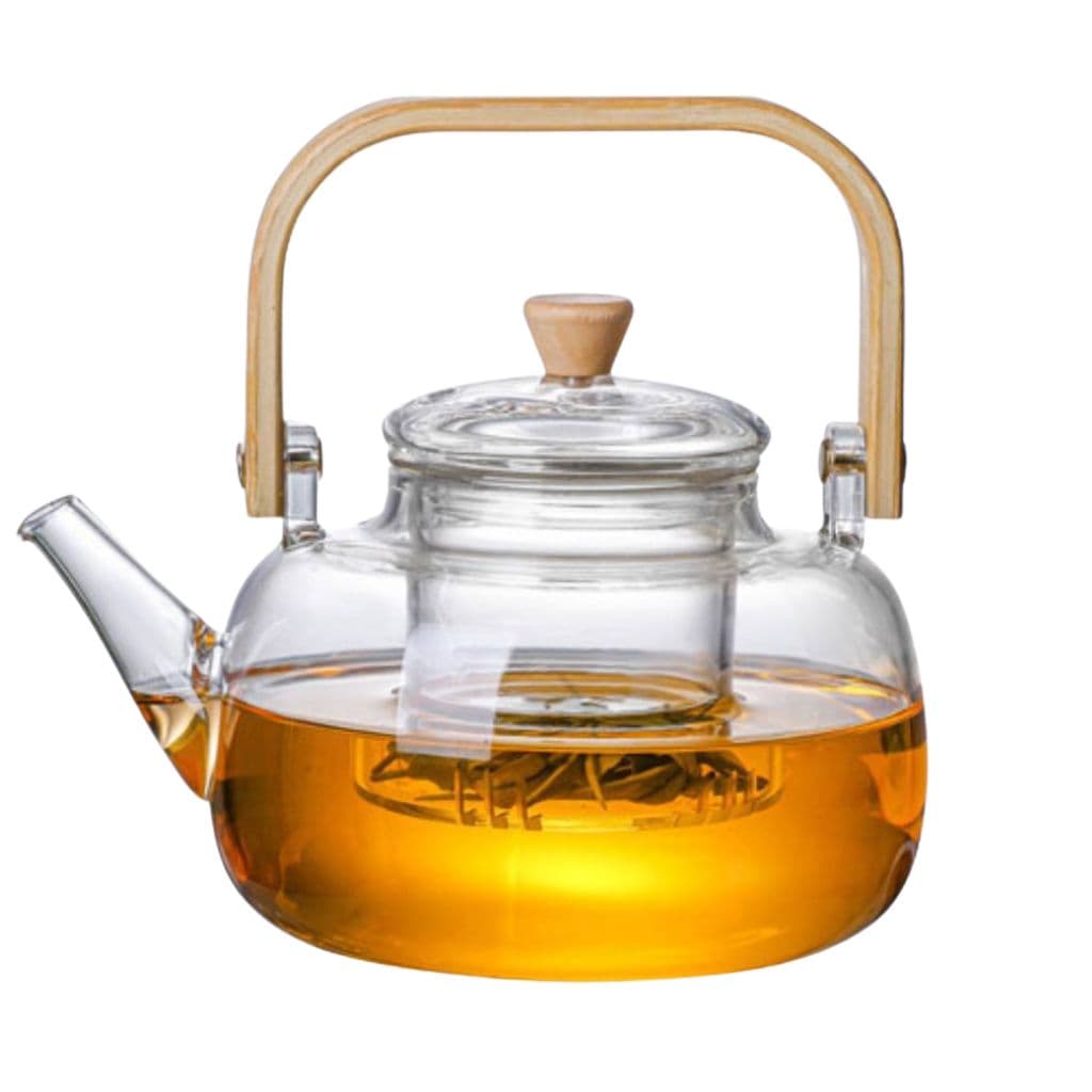 قوری پیرکس دسته چوبی گنجایش 1000ml کد m255