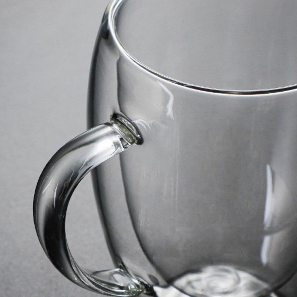 ماگ دوجداره شیشه ای سایز متوسط گنجایش 250ml — تصویر ۴