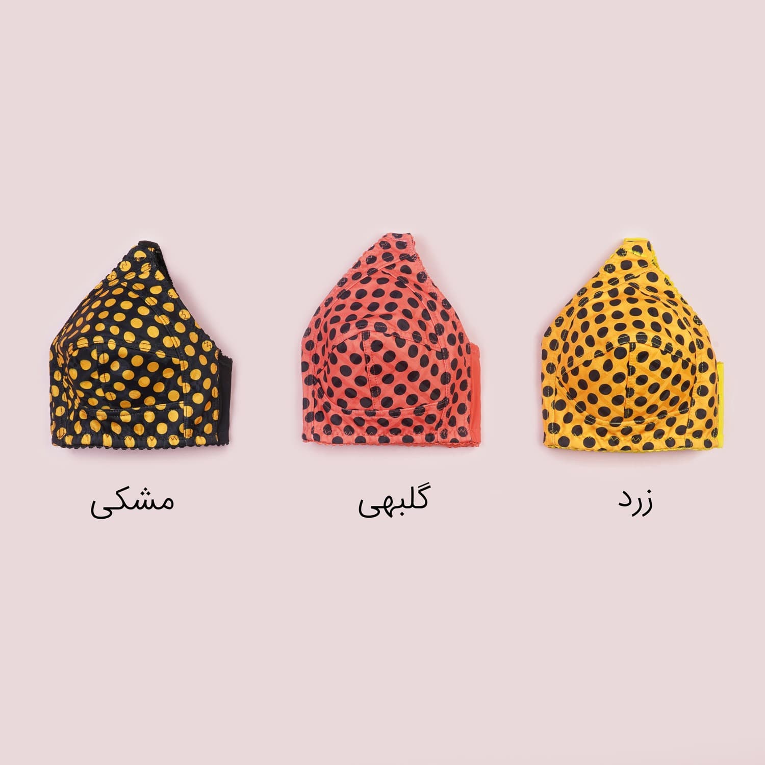 سوتین کتان زیر نخی طرح توپی — تصویر ۲