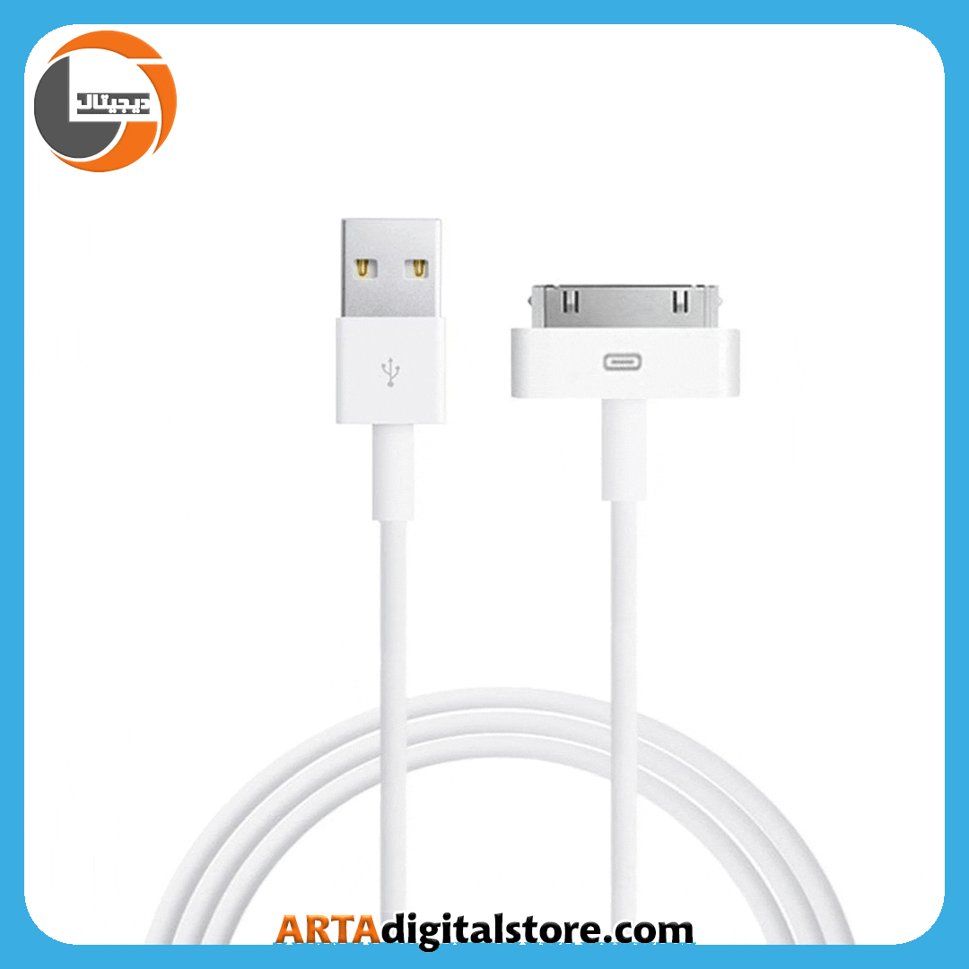 کابل اپل لایتنینگ آیفون 4 اورجینال Apple iPhone 4 Lightning Cable — تصویر ۶