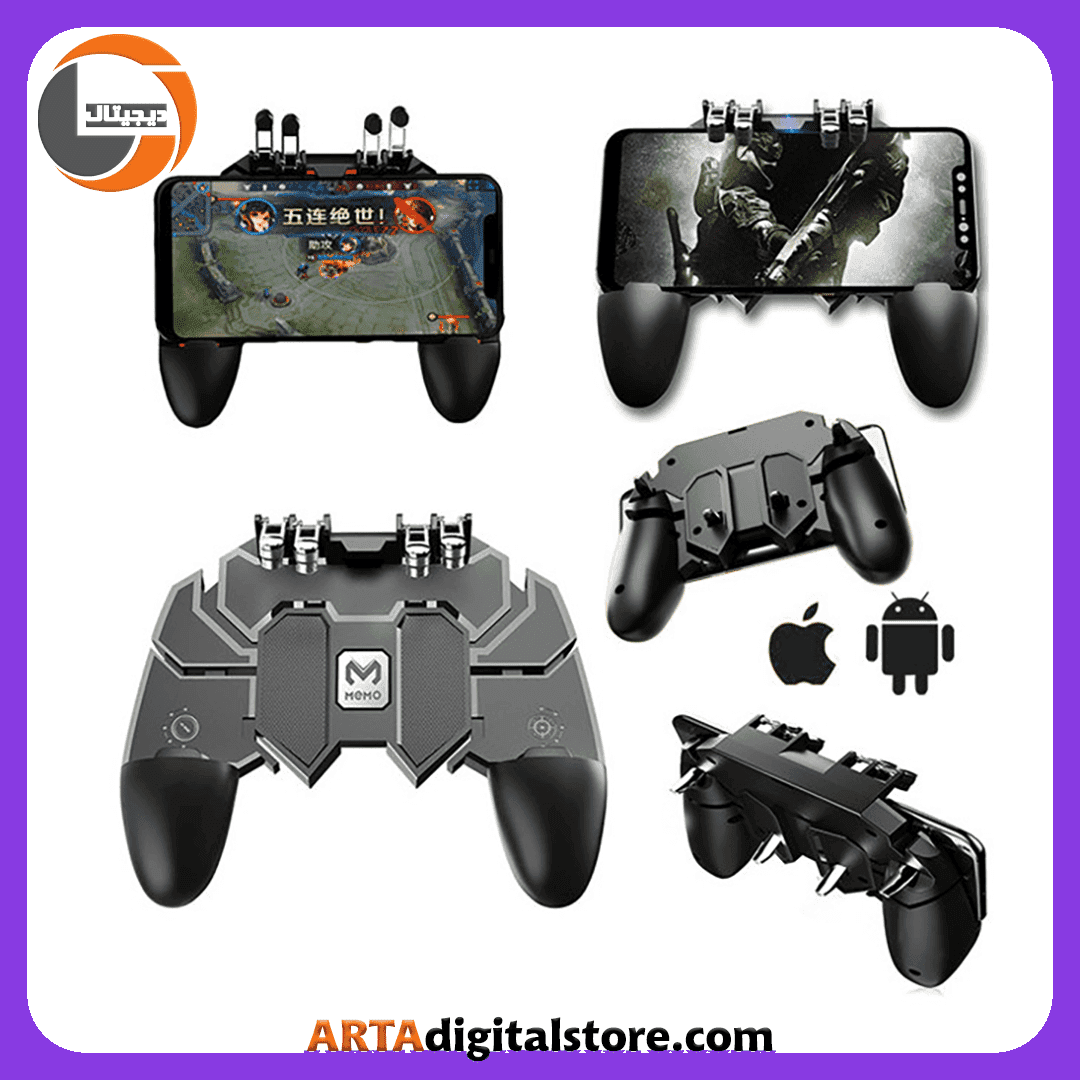 دسته بازی موبایل Gamepad PUBG AK-66 Black — تصویر ۴