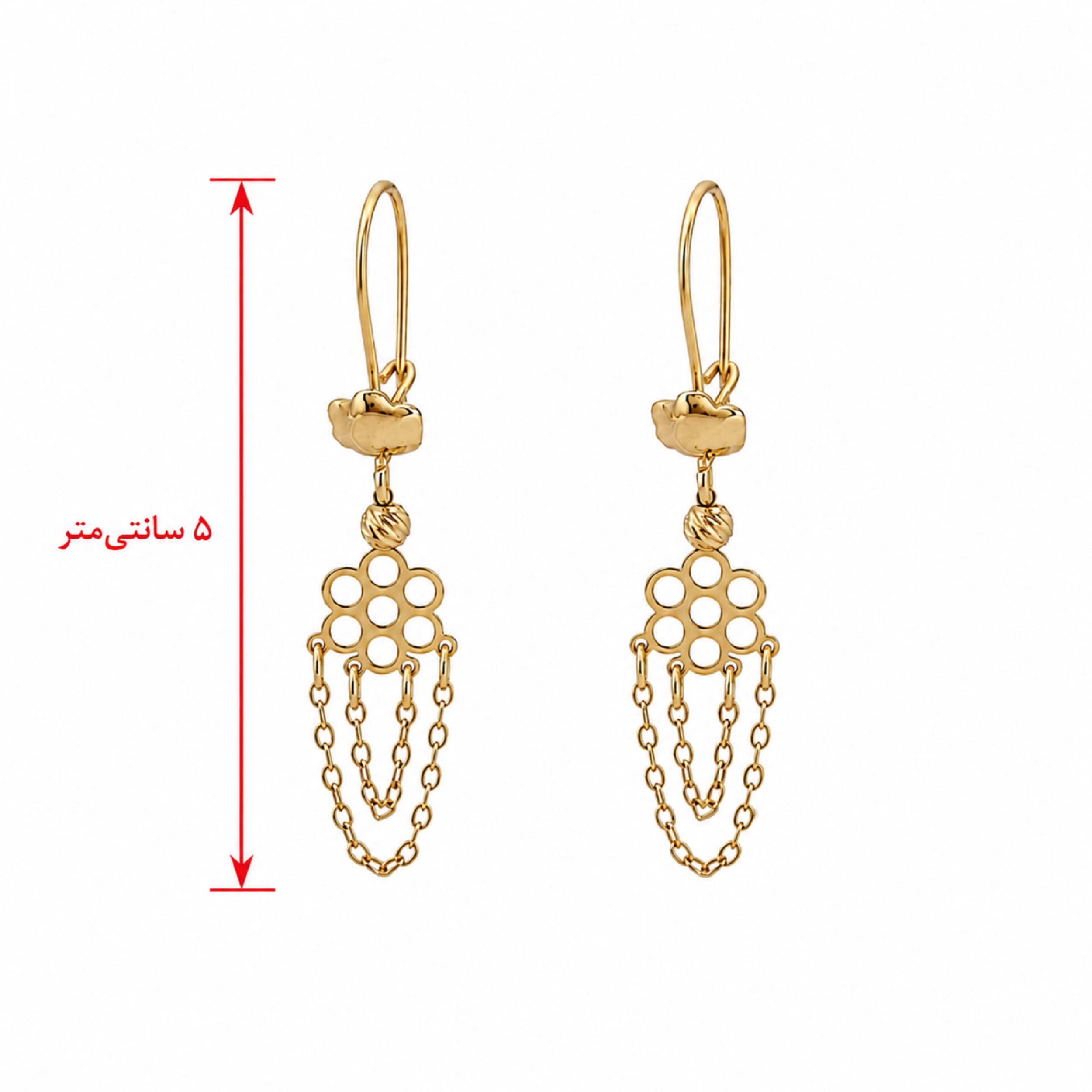گوشواره آلما کد 02 — تصویر ۲