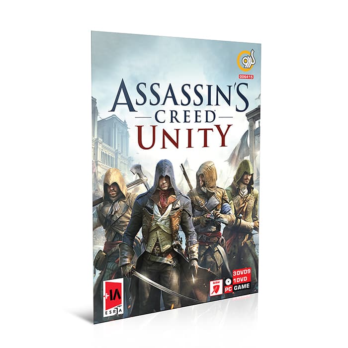 Assassins Creed Unity-گردو-3DVD9+1DVD
