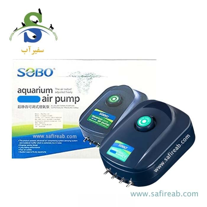 پمپ هوا چهار خروجی SB-988 سوبو