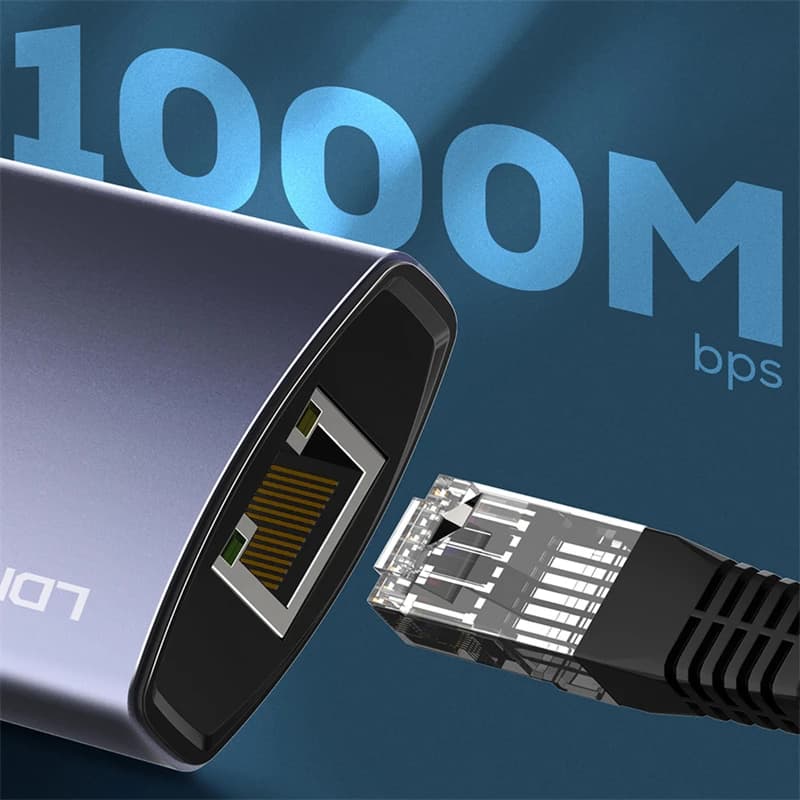 هاب USB-C شش پورت LDNIO DS-16U — تصویر ۳