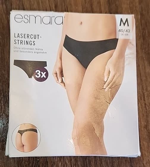 شورت زنانه لیزری اسمارا مدل لامبادا پک 3 عددی Esmara 372323 — تصویر ۲