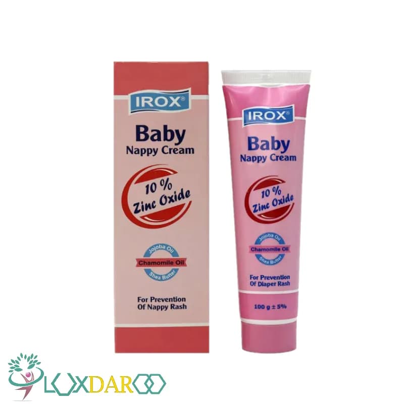 کرم محافظ پای بچه ایروکس حاوی زینک اکساید 10%