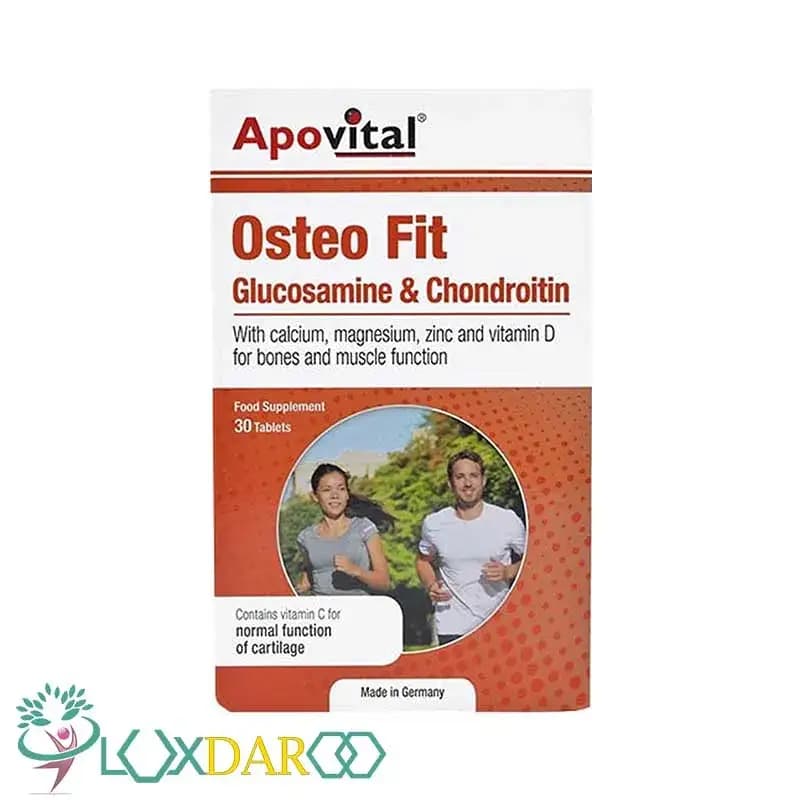 قرص استئوفیت آپوویتال | 30 عدد Apovital Osteo Fit 30 Tablets