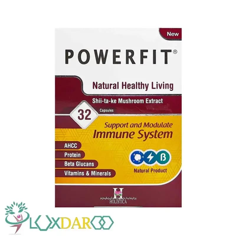 کپسول پاورفیت هولیستیکا | 32 عدد Holistica Powerfit 32 Caps