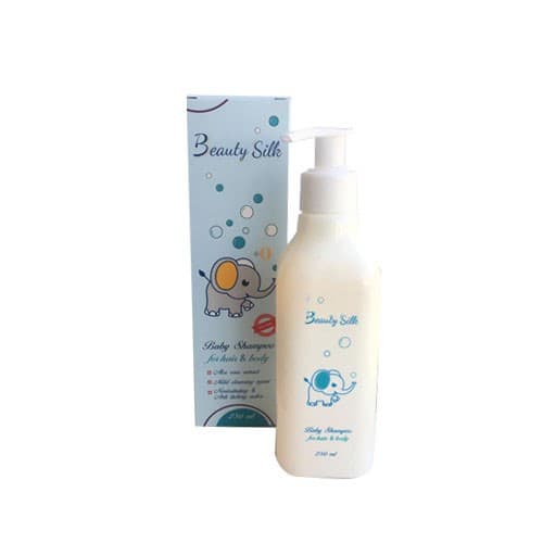 شامپو سر و بدن کودک بیوتی سیلک Beauty silk shampoo for hair &body