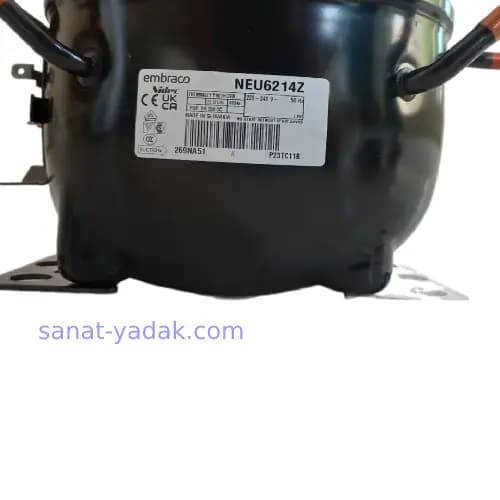 موتور یخچال امبراکو برزیلی 3 پوسته 3/4 مناسب یخچال صنعتی — تصویر ۳