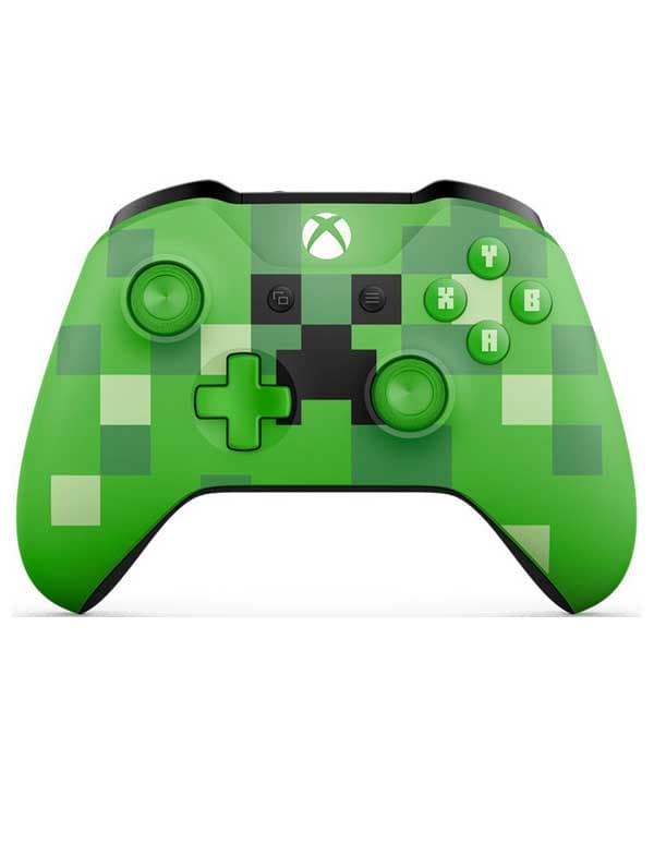 دسته بازی برای Xbox One S طرح Minecraft Edition