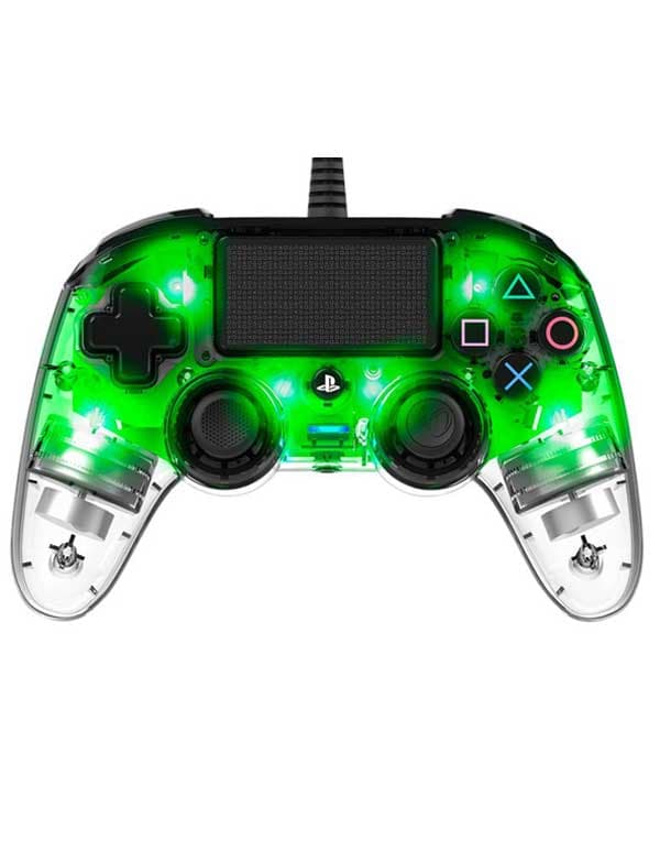 دسته NACON برای PS4 سری جدید Wired Compact – کریستالی سبز