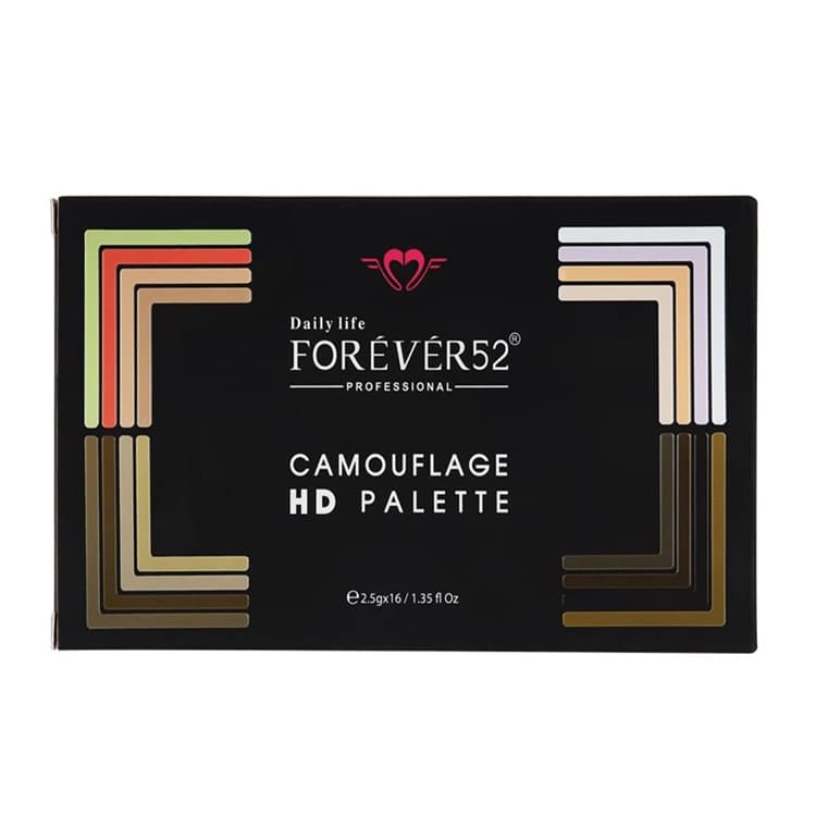 پالت کانسیلر کاموفولاژ دیلی لایف فوراور52 Dailylife Forever52 مدل 16 Color HD Concealer Palette CHP001 — تصویر ۳