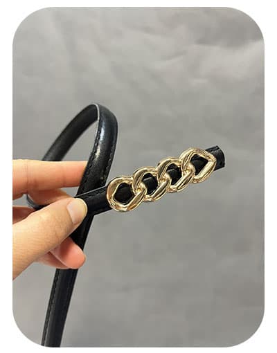 کمربند سگک بافتی کد 3523