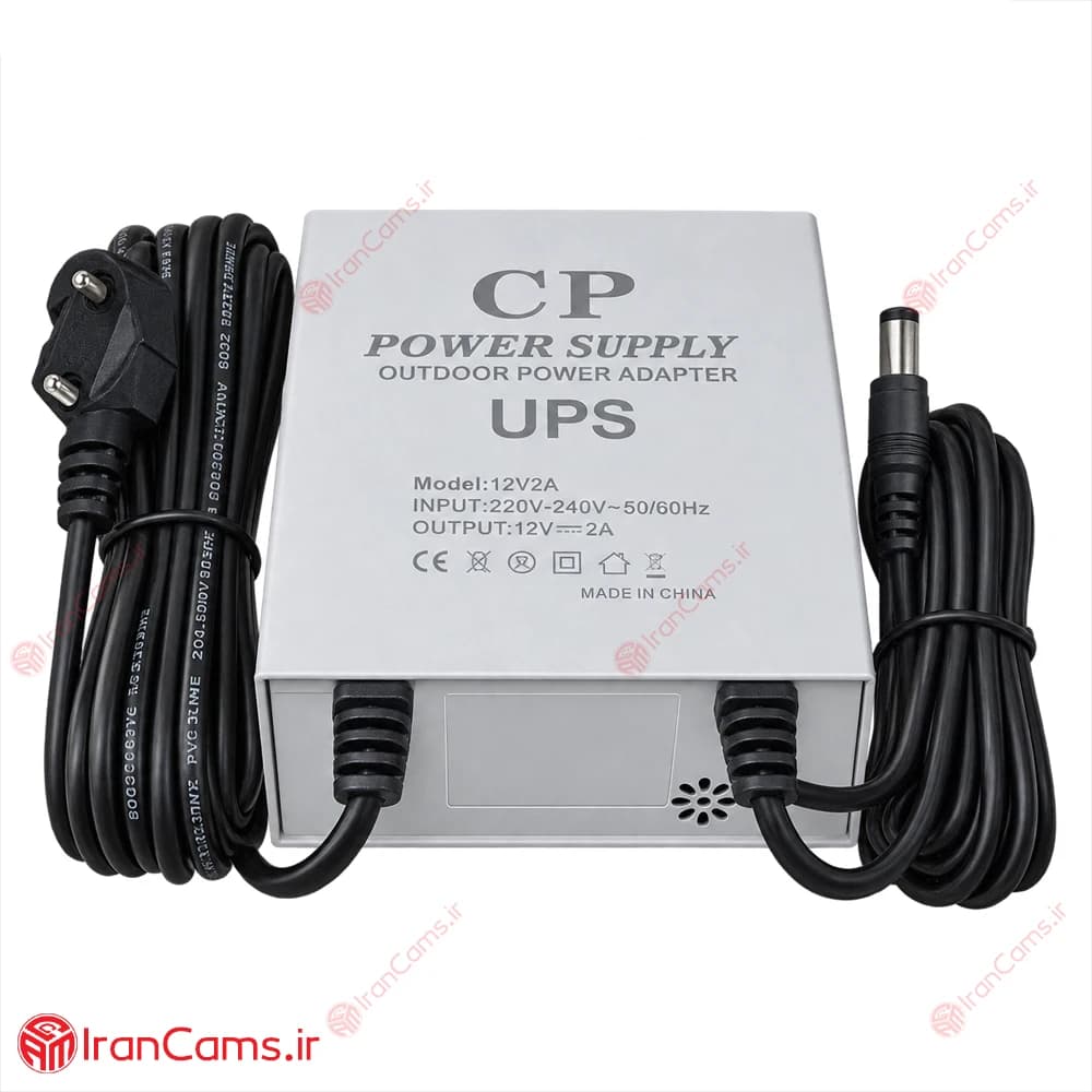 یو پی اس دوربین مداربسته 12 ولت 2 آمپر مدل CP — تصویر ۳