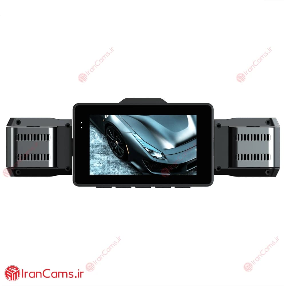 دوربین ثبت وقایع خودرو 360 درجه وای فای 4 لنز مانیتوردار مدل 4K-SW — تصویر ۵