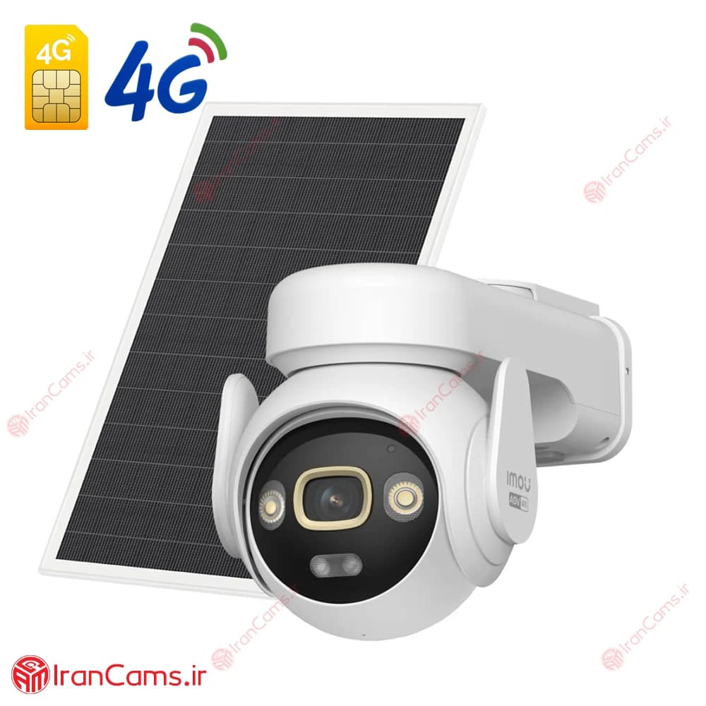 دوربین بی سیم خورشیدی سیم کارتی آیمو (Imou AOV PT 4K (IPC-SA7E-T-8M0T3/FSP008