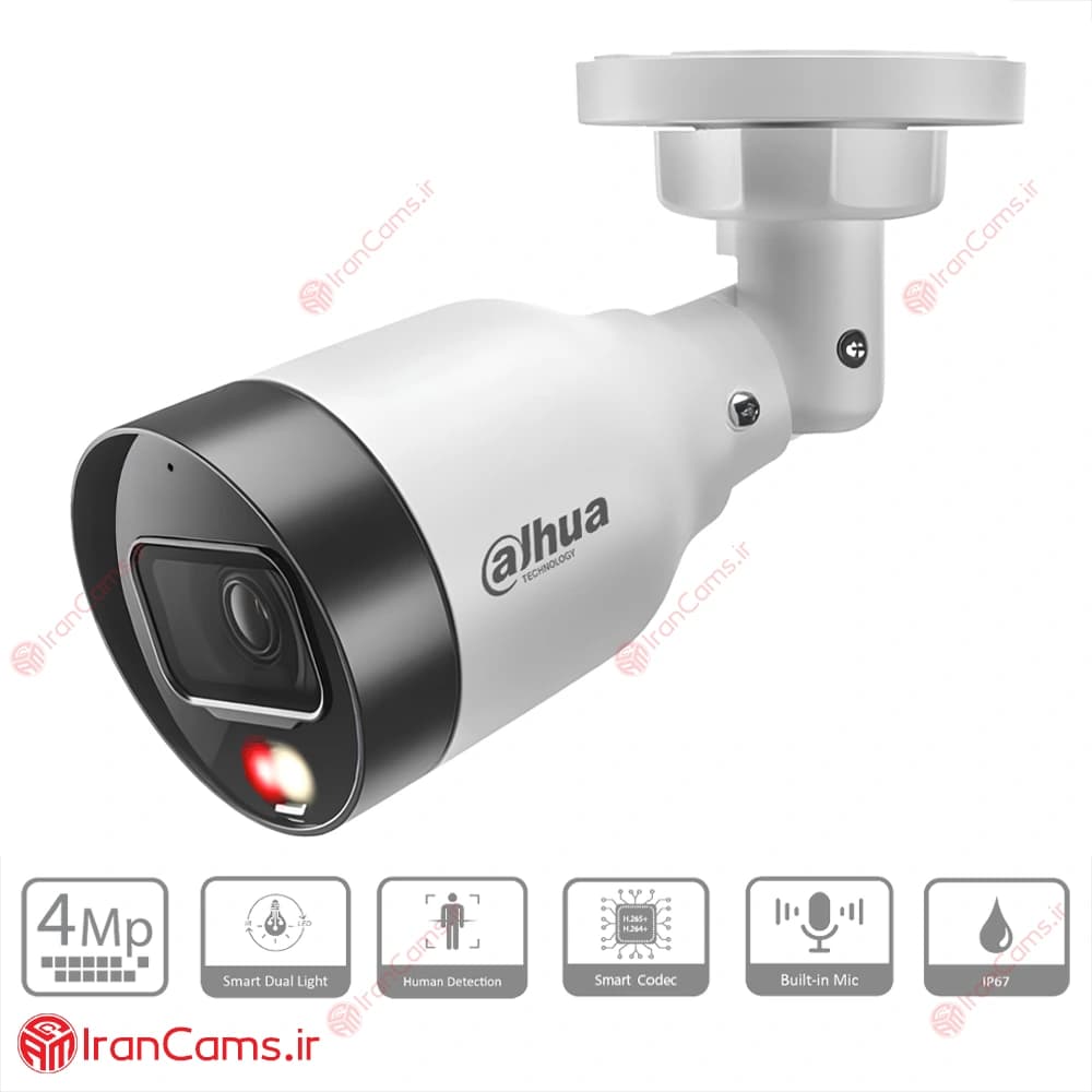 دوربین مداربسته IP بولت 4 مگاپیکسلی داهوا DH-IPC-HFW1439S1-A-IL — تصویر ۲