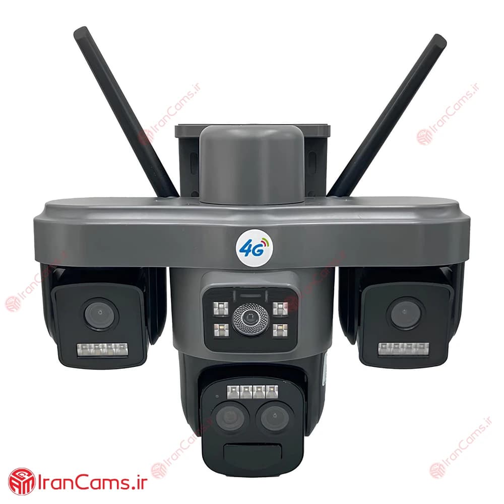 دوربین سیمکارتی خورشیدی سه لنز 12 مگاپیکسل زوم دار O-KAM PRO مدل TZ8 — تصویر ۳