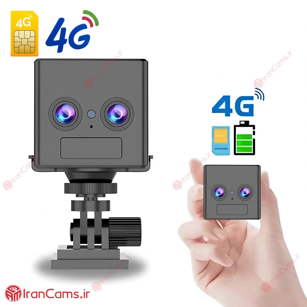 دوربین سیمکارتی شارژی O-KAM PRO مدل مکعب 10X زوم
