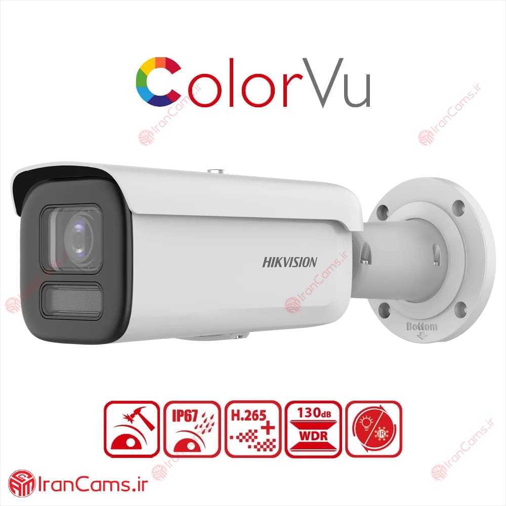 دوربین مداربسته IP بولت 6 مگاپیکسل هایک ویژن DS-2CD2667G2HT-LIZS — تصویر ۲