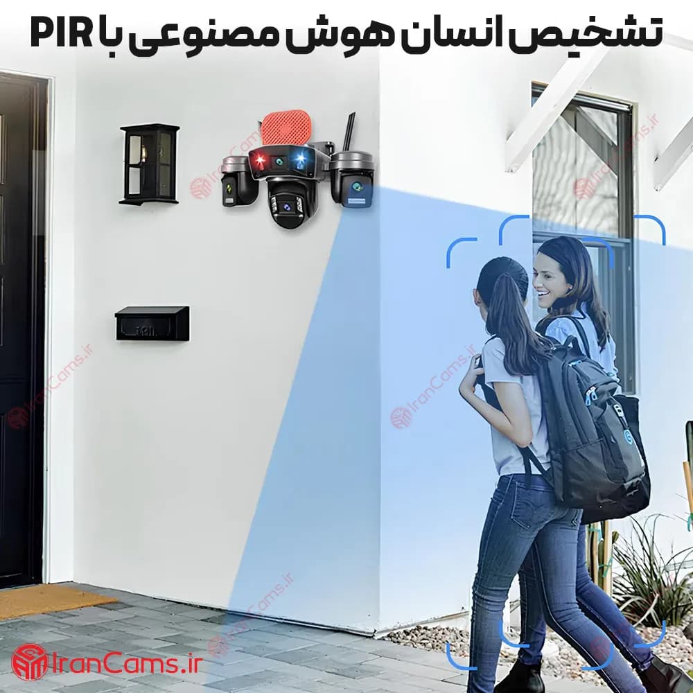 دوربین سیمکارتی چهار لنز 16 مگاپیکسل O-KAM PRO مدل L40 — تصویر ۶