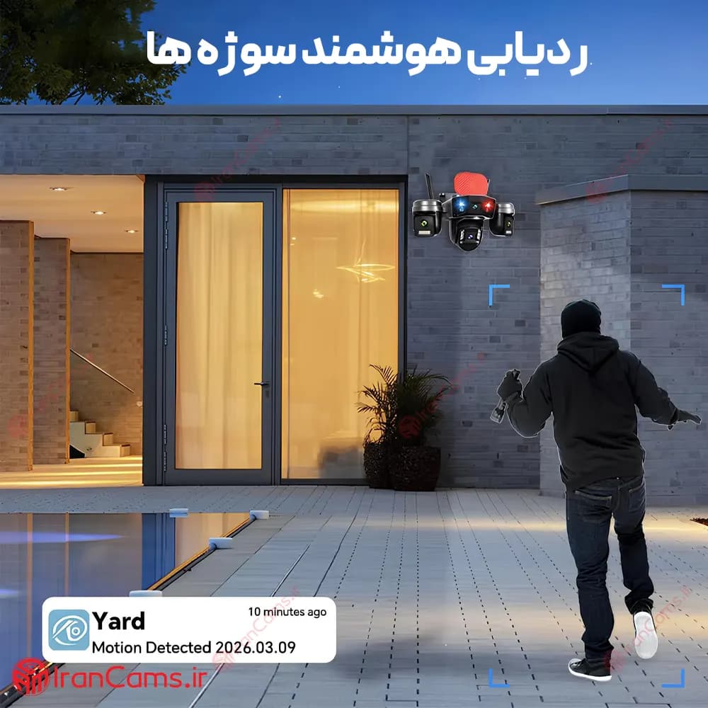 دوربین سیمکارتی چهار لنز 16 مگاپیکسل O-KAM PRO مدل L40 — تصویر ۴
