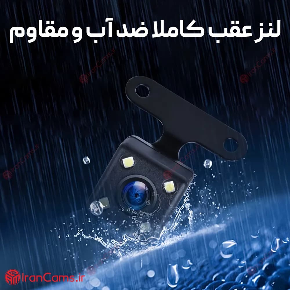 دوربین ثبت وقایع خودرو 3 لنز مانیتوردار وای فای مدل 3W-TPDN — تصویر ۷
