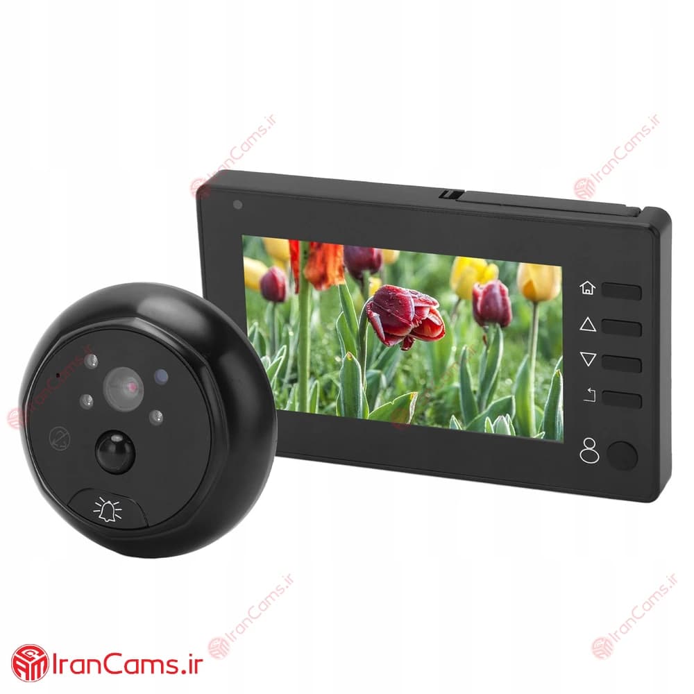 دوربین چشمی درب مانیتور دار JR100W — تصویر ۷
