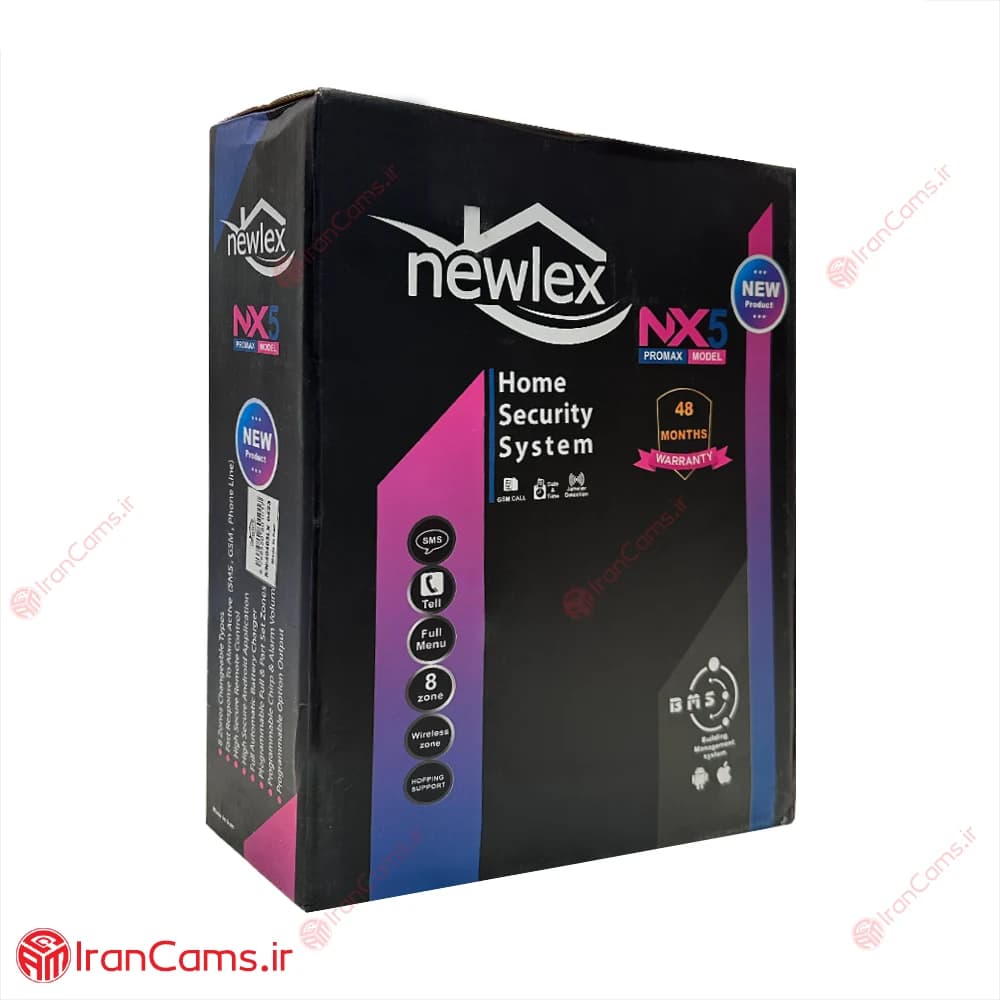 دزدگیر اماکن سیمکارتی نیولکس Newlex NX5 — تصویر ۳