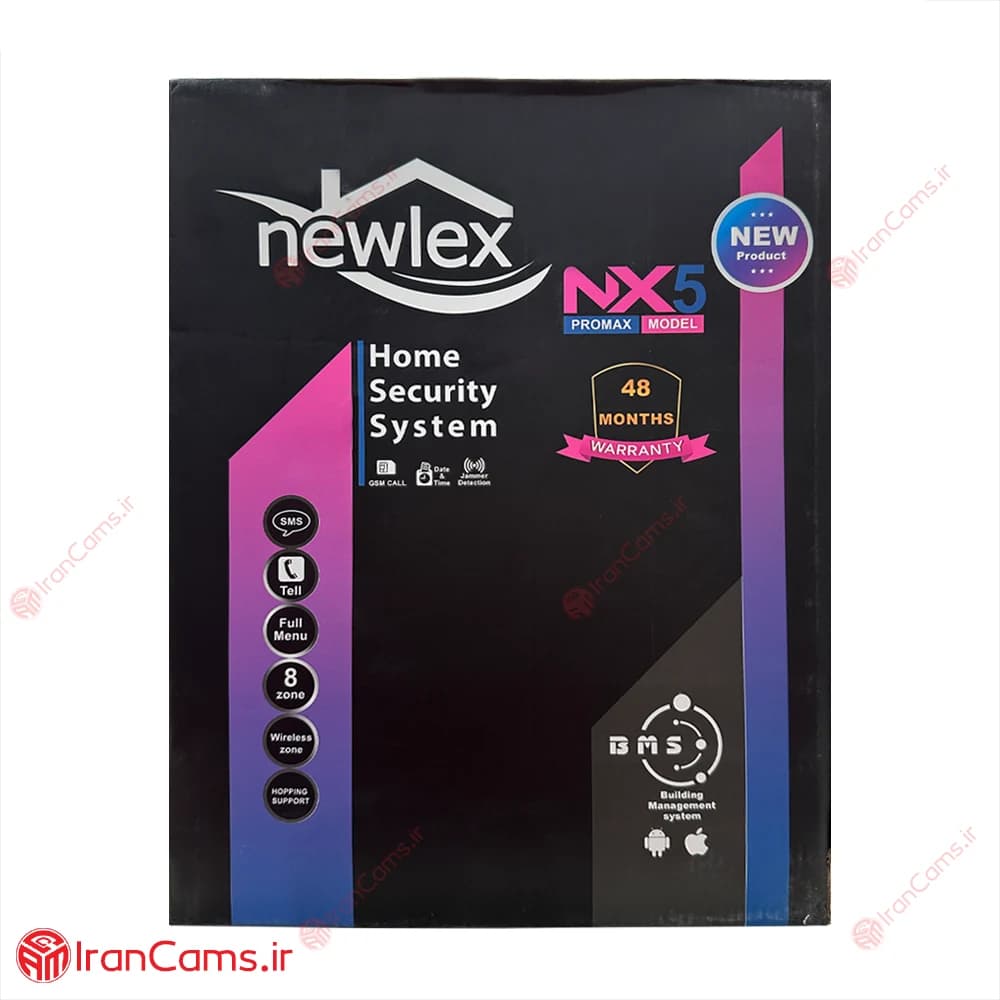 دزدگیر اماکن سیمکارتی نیولکس Newlex NX5 — تصویر ۲