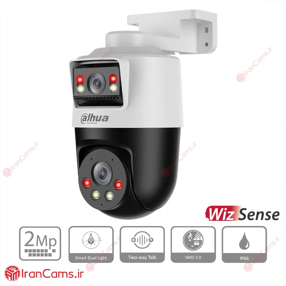 دوربین مداربسته IP اسپید دام 4 مگاپیکسلی داهوا DH-SDT2A200-2F-NB-A-PV — تصویر ۲