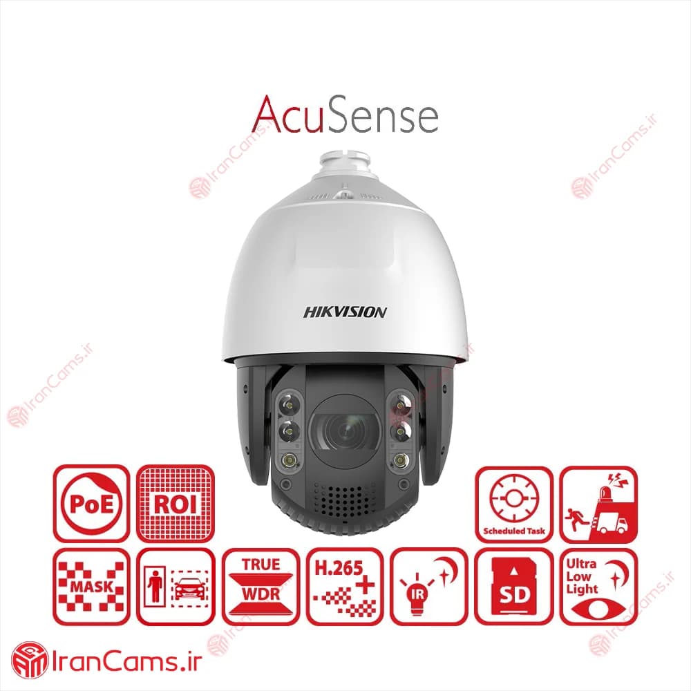 دوربین مداربسته IP اسپید دام 4 مگاپیکسل هایک ویژن DS-2DE7A432IW-AEB(T5) — تصویر ۲