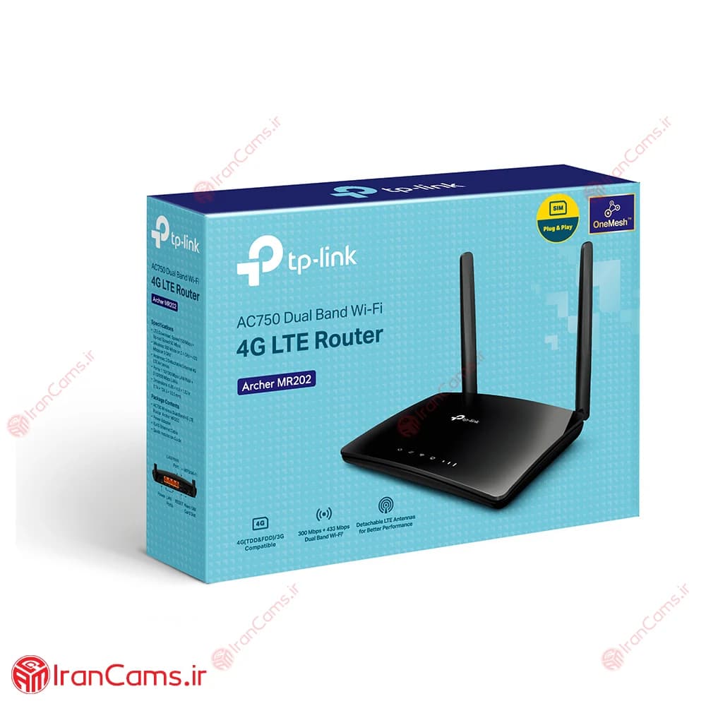 مودم روتر سیم کارتی 4G تی پی لینک مدل TP-Link MR202 — تصویر ۵