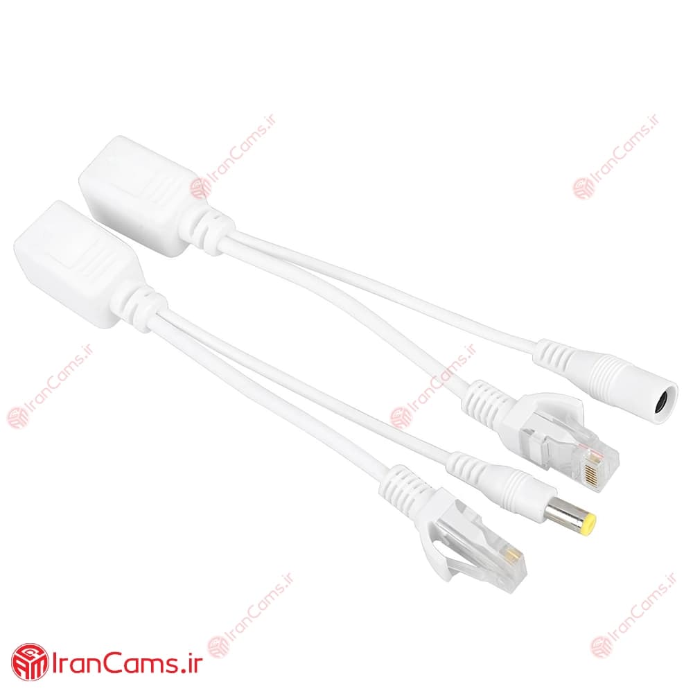 کیت اینجکتور اسپلیتر POE (آداپتور تبدیل کابلی POE مدل Splitter & Injector) — تصویر ۴