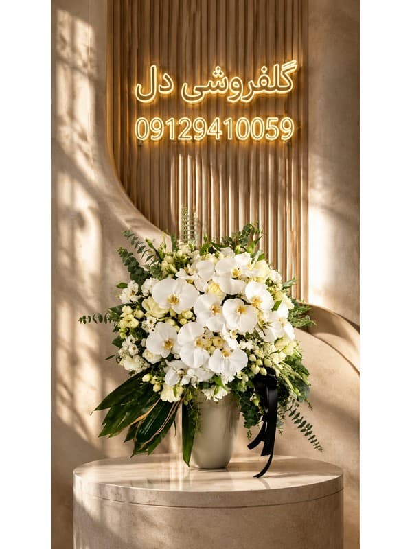 تاج گل ختم با ارسال همان روز به ایران‌مال