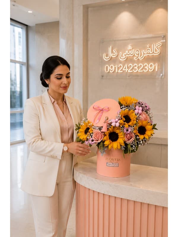 همان روز دسته گل ولنتاین به پاکدشت