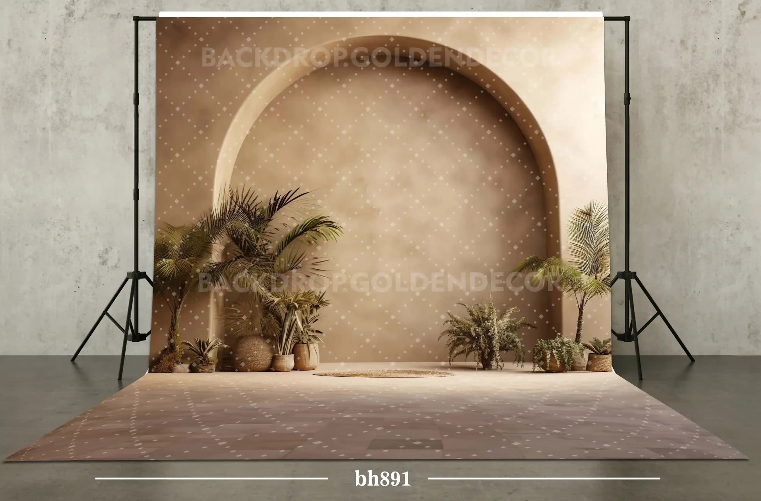 بکدراپ پارچه ای طرح بهار کد bh891