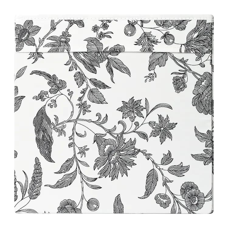 جعبه پارچه‌ای گلدار ایکیا IKEA-DRÖNA — تصویر ۲