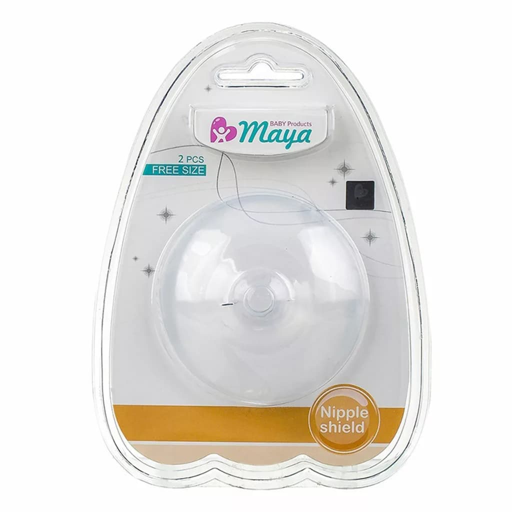 محافظ و رابط سینه سیلیکونی دو عددی مایا Maya — تصویر ۲