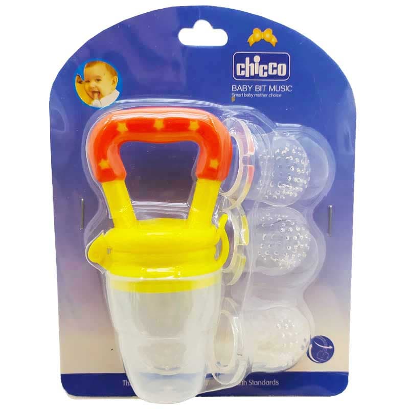پک پستانک میوه خوری با سه سری یدک چیكو Chicco