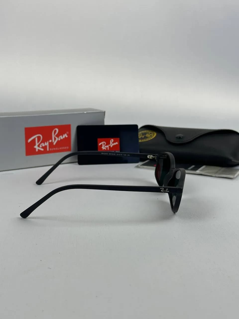 عینک ریبن مشکی مات rb-2232 — تصویر ۲